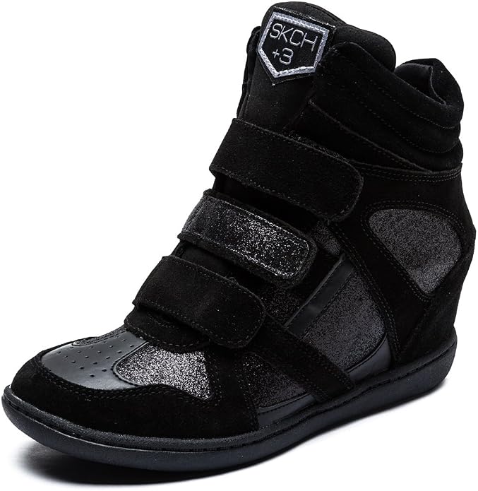 womens black sparkly skechers