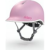 Rideo Kids Bike Helmet for Kids 3-5, Advanced Safety Boys and Girls Helmet, Adjustable & Multi-Sport, Patented Safety Buckle, Toddler to Youth