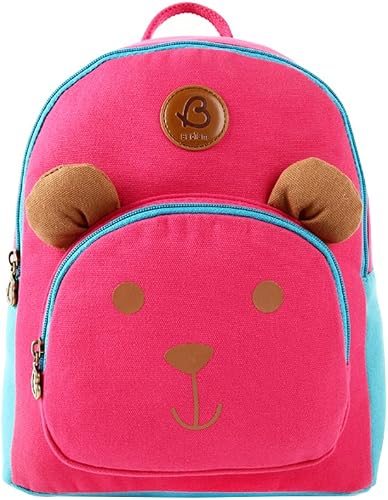 Amazon 通園バッグ リュックサック ナップザック かばん くま かわいい 多機能 アニマル リュック おしゃれ 通園 遠足 ベビー 幼稚園 リュックサック 男の子 女の子 男女兼用 くま プレゼント クッション バッグ 2color ピンク リュックサック