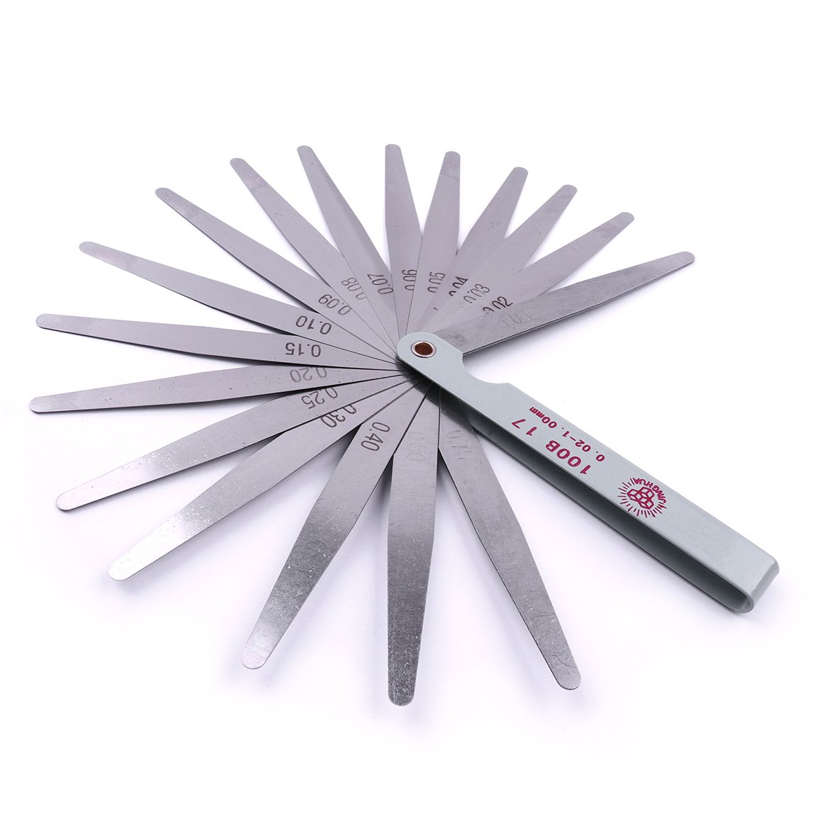 0.02mm to 1mm Thickness Gap Measuring Tool Atoplee 17 Piece Blades