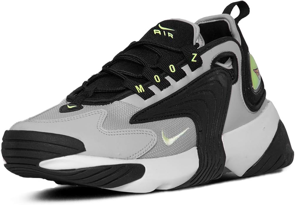 Nike Women's WMNS Zoom 2k Running Shoe, Black/Barely Volt-Gray Fogwhite, 6 UK: Amazon.co.uk 