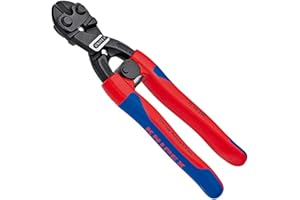Knipex 71 32 200 Comfort Grip High Leverage CoBolt Cutter with Notch and Spring