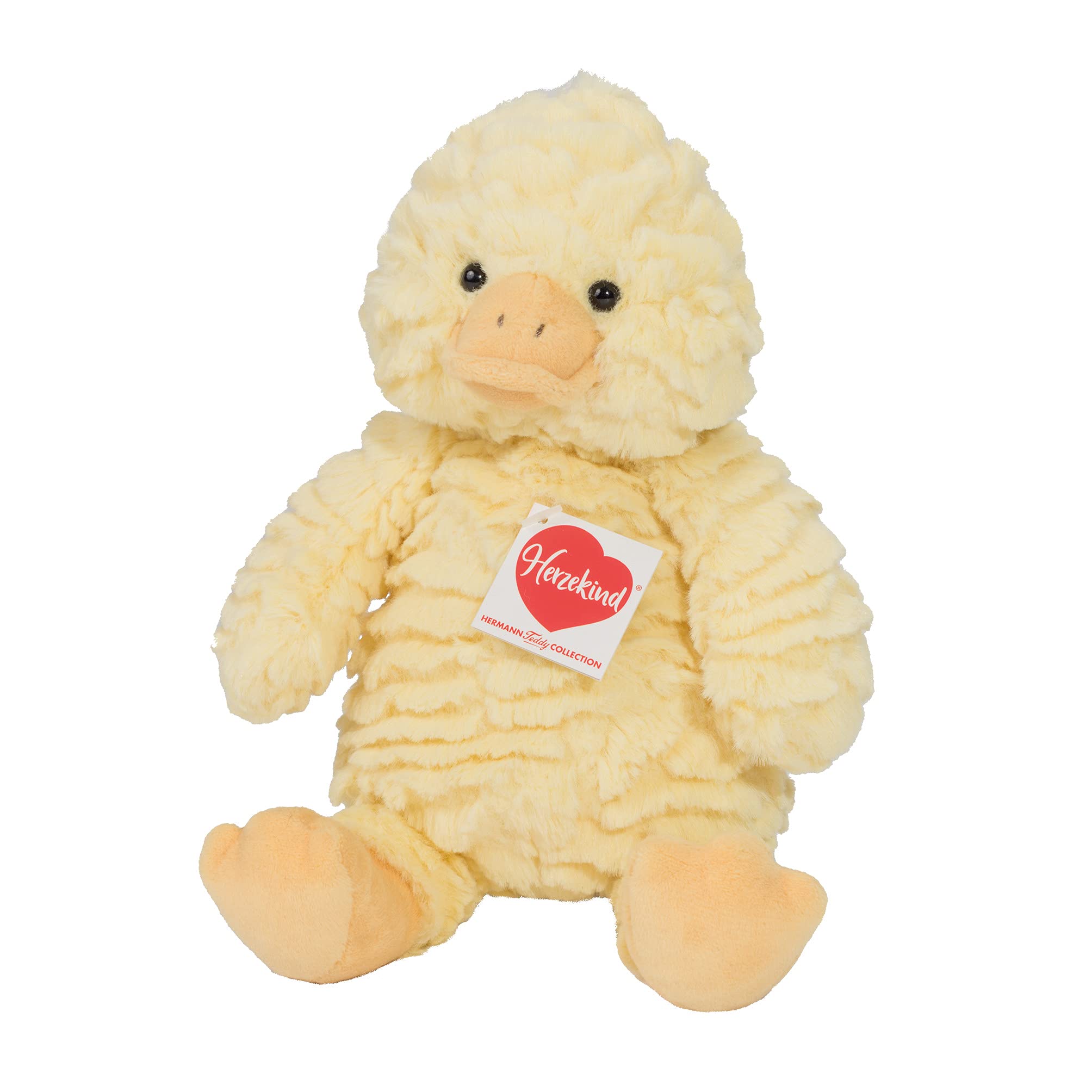 Teddy Hermann "Herzekind" 93923 Chicken Chick Franzi 25 cm, Cuddly Toy