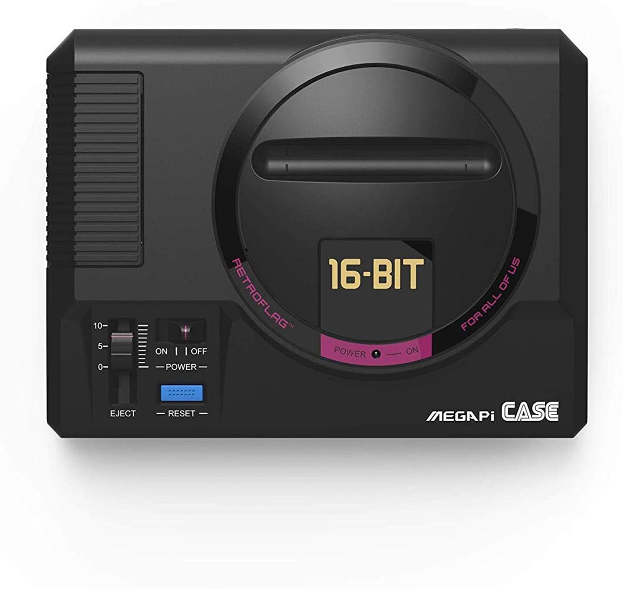 GeeekPi Retroflag MEGAPi Case with Functional POWER and RESET Buttons ...