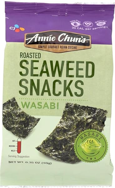 ANNIE CHUNS SEAWEED SNK WASABI