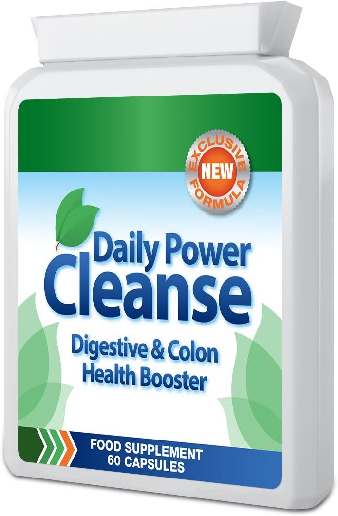Daily Power Cleanse Dietary Supplement - 60 Capsules