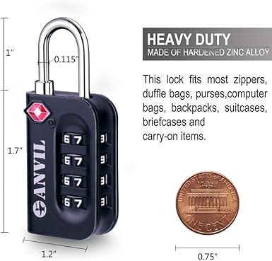 anvil tsa luggage locks