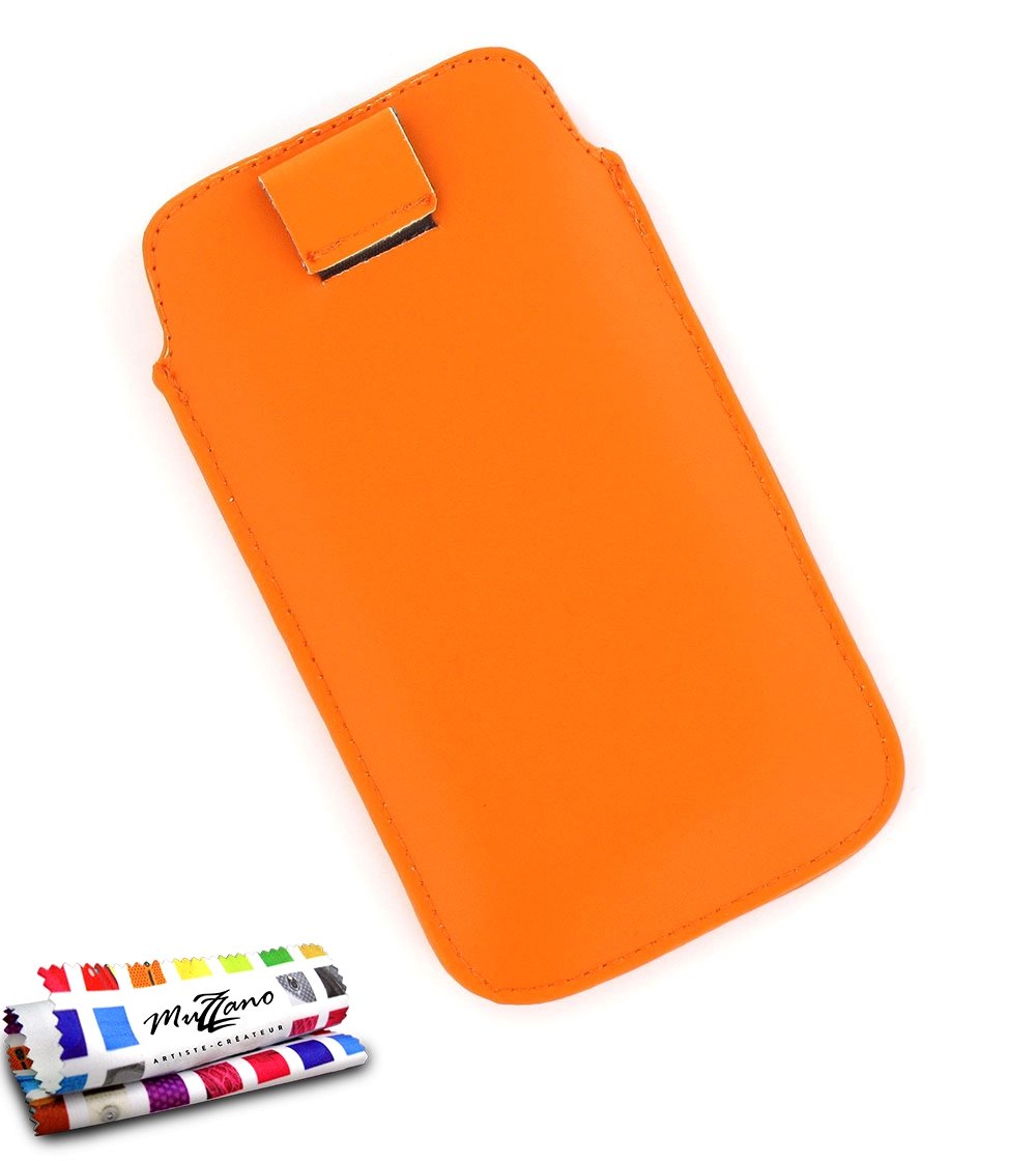 MUZZANO Original Le Sweep Case Cover for Sony Xperia Play - Orange