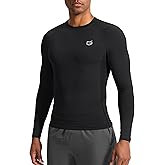 G Gradual Mens Compression Shirt Long Sleeve Moisture Wicking Running Gym Shirts for Men Athletic Workout Base Layer T-Shirt