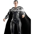 HiPlay Fondjoy Collectible Figure Full Set: Black Superhero, 1:9 Scale Miniature Male Action Figurine DC1012