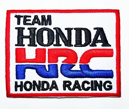 Honda HRC Motorcycles Motocross Motogp Racing Biker Jacket Shirt T-Shirt Patch Sew Iron on Logo Embroidered Badge Sign Emblem Costume