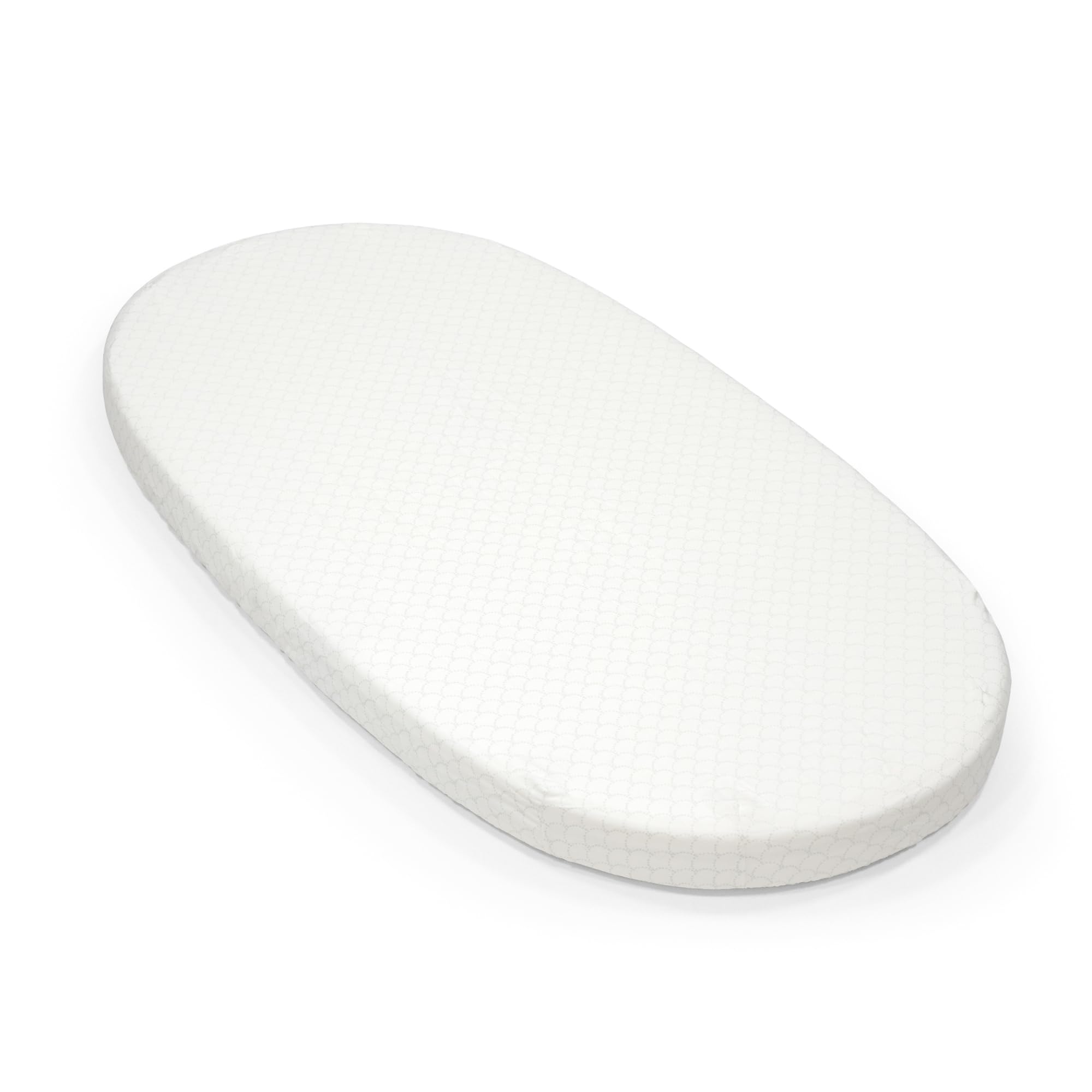 Stokke Sleepi Fitted Sheet V3, Fans Grey - Soft Sheets for Sweet Dreams - Made for Stokke Sleepi Bed - 100% Fine Cotton Percale - Washable