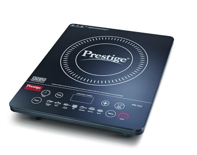 Prestige PIC 15.0+ 1900-Watt Induction Cooktop (Black)