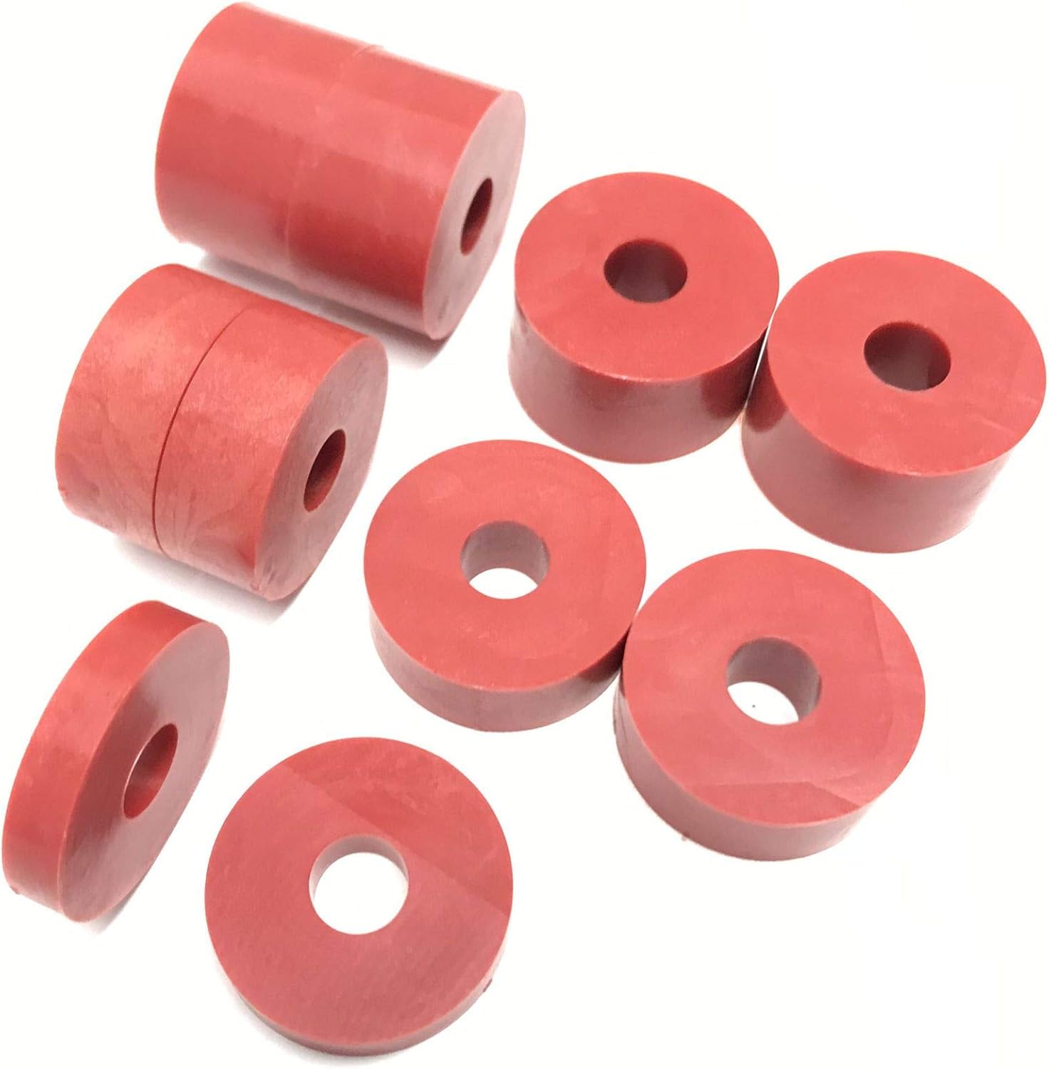 8mm (M8) Nylon Spacers Standoff Washers (10 Pack) 4 x 15mm, 4 x 10mm, 2