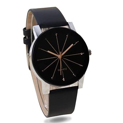 Analogue Black Dial Boys & Mens Watch (Style Keeper-Crystal)