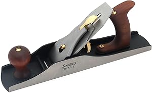 Taytools #5 Premium Bedrock Style Flattop Jack Plane Bench Plane - 14" Sole, 2" Wide Blade Cryo O1 Steel