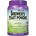 Bluebonnet Nutrition Super Earth Brewers Yeast Powder, Super Food, Whole Food, Source for Vitamins, Great Tasting, Vegan, Veg