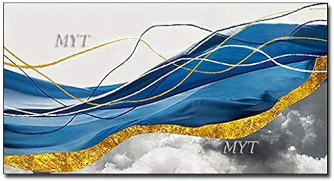 Pinturas Al Óleo sobre Lienzo Pintada A Mano Dibujado Lienzo Abstracto