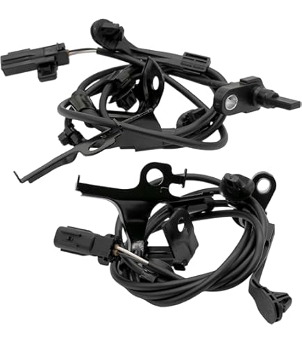 Amazon.com: Set of 2 Rear (Left+Right) ABS Wheel Speed Sensors Fit