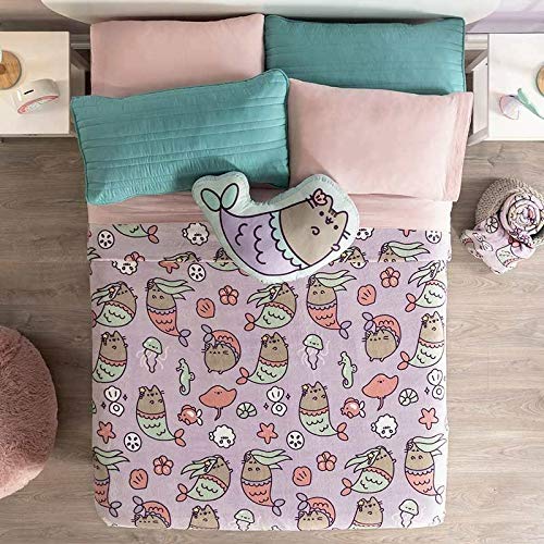 DreamPartyWorld,Pusheen The Cat Plush TRHOW Blanket Super Soft Fluffy  Fleece Bedding Decoration Limited Editio