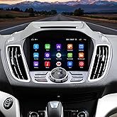 4+64G Android 13 Car Radio for Ford Escape 2013-2019, 9 inch Touch Screen Stereo for Ford Kuga 2012-2018 Bluetooth Radio with