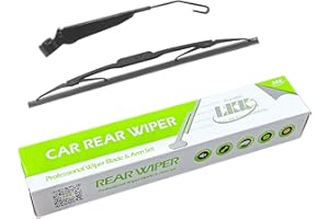 LKK Rear Windshield Wiper Arm Blade Assembly Kit Compatible with Dodge Grand Caravan 2011-2020, Chrysler Town & Country 2011-2016, Ram C/V 2012-2015 Rear Wiper Set