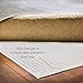 Linenspa Non-Slip Area Rug Pad - 3 x 5 Feet - Excellent Grip - Indoor - Rubberized