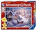 Ravensburger Dashing Through The Snow, Large Format 300 Piece Jigsaw Puzzle for Adults – Every Piece is Unique, Softclick Technology Means Pieces Fit Together Perfectly
