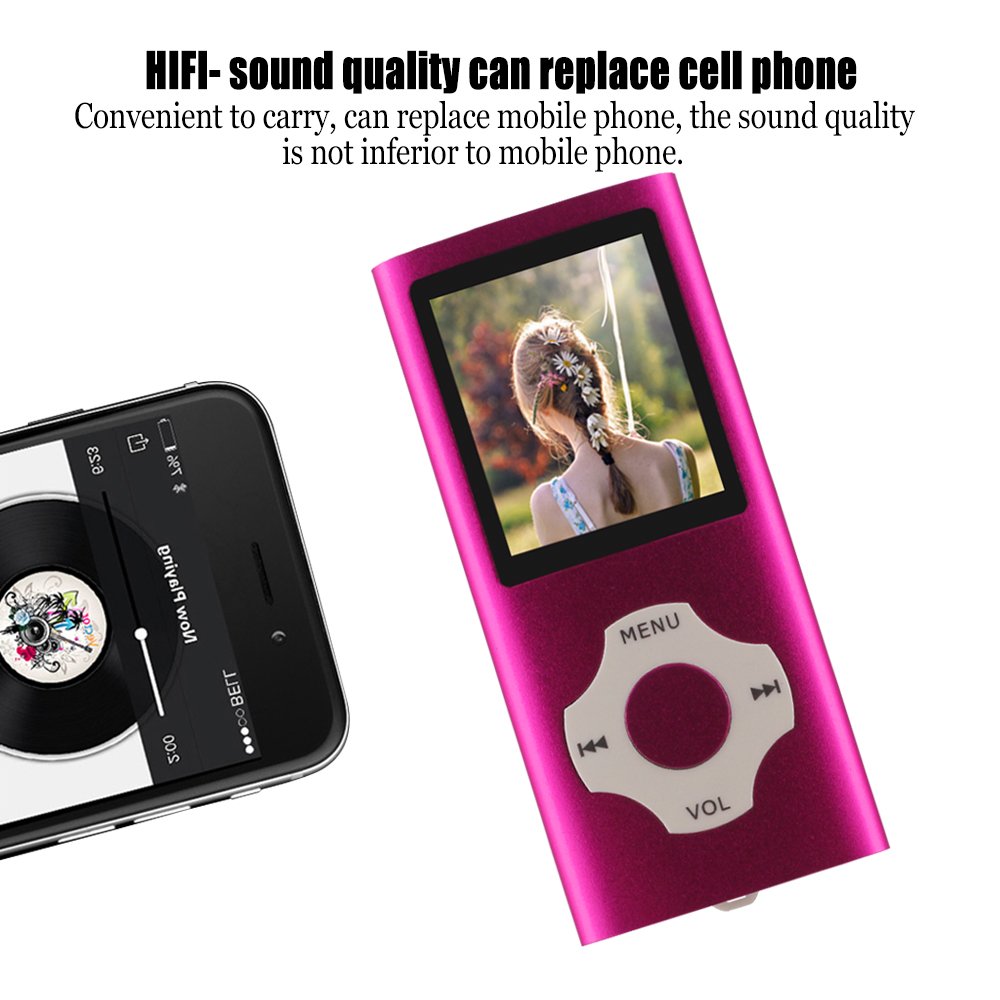 Lettori MP3 e MP4 Ueleknight MP3/ MP4 Player con Scheda Micro SD da 16