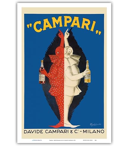 Amazon.com: Campari L'Aperitivo (Campari Aperitif) - Clown Wrapped