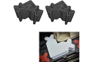 for Truck Bed Cargo Corner Blockers, for Tmat, 1 Inch 2 Inch 3 Inch Height Options, Vehicle Organizer, Pickup Accessories (Bl
