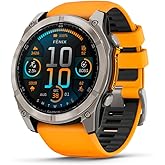 Garmin fēnix 8 – 51 mm, AMOLED, Sapphire, Premium Multisport GPS Smartwatch, Long-Lasting Battery Life, Dive-Rated, Built-in 
