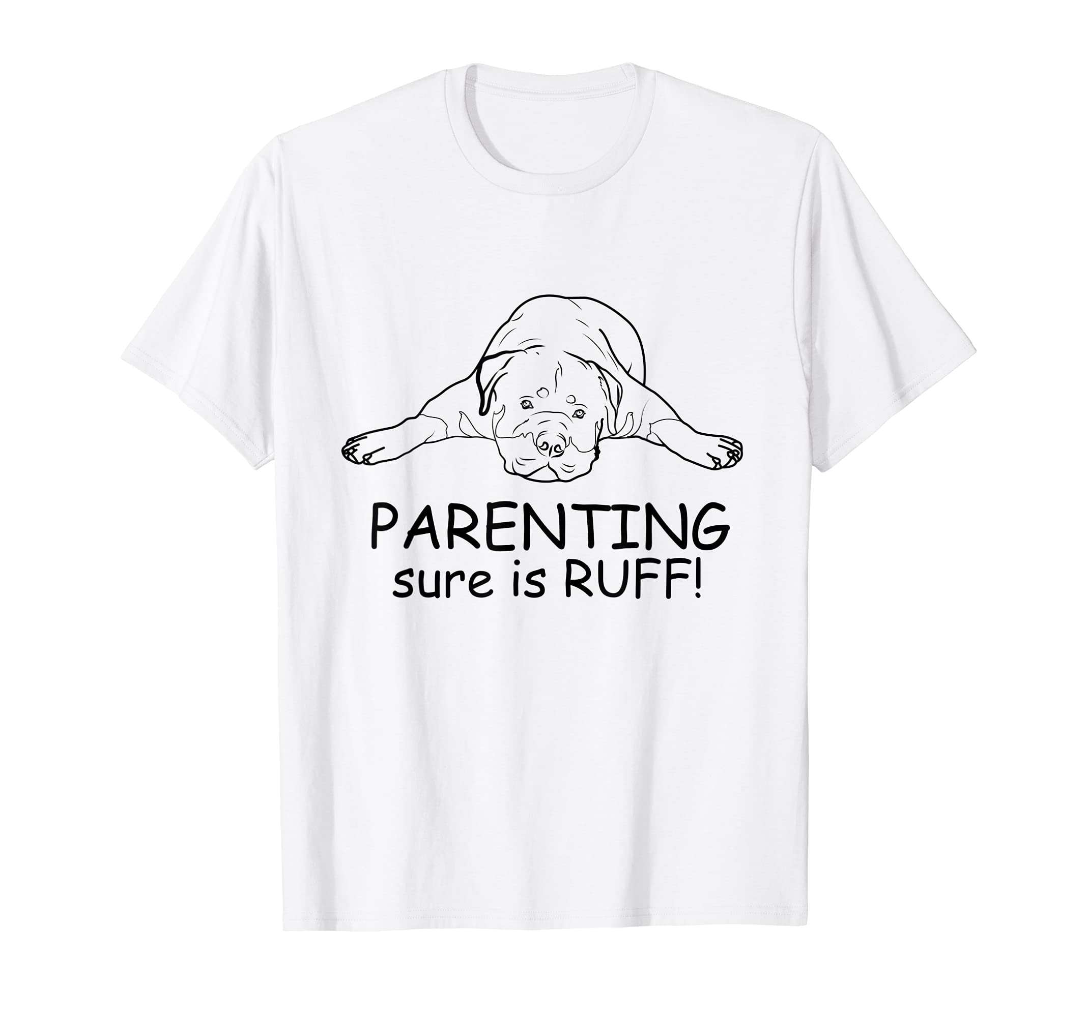 Rottweiler Dog Love-r Cute Funny Dog Mom T-Shirt