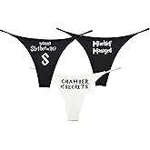 NE Beauty Mischief Managed Womens Thongs Movie Chamber Slyther Set of 3 Pack