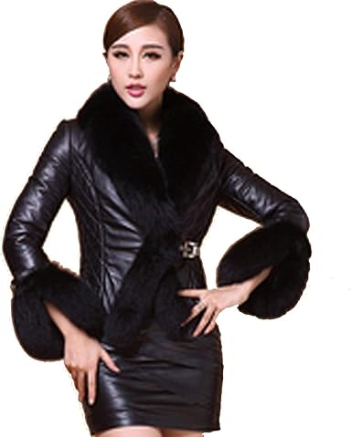 short sleeve faux leather jacket