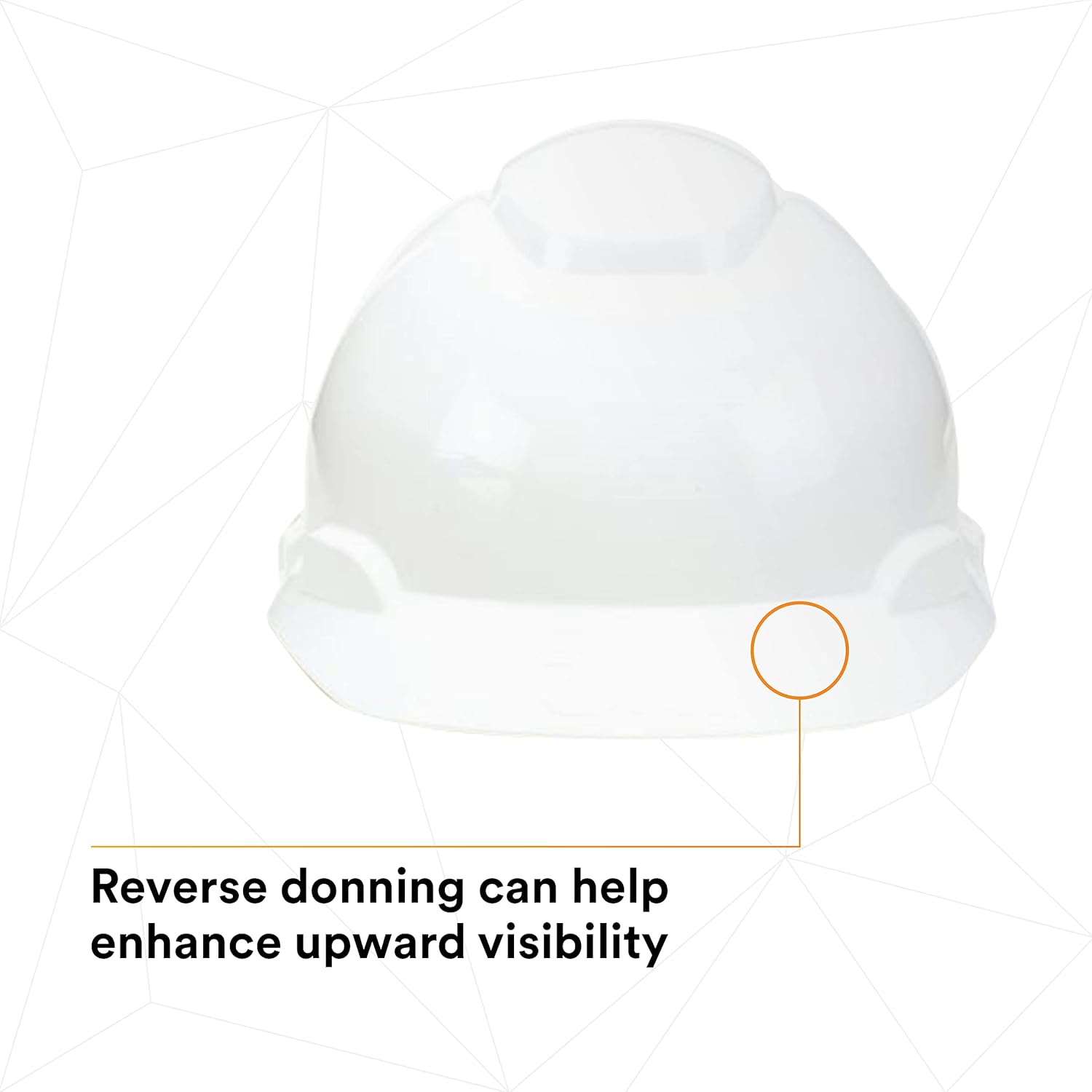 3M Hard Hat, White, Lightweight, Adjustable 4-Point Ratchet, H-701R: Hardhats: Industrial & Scientific