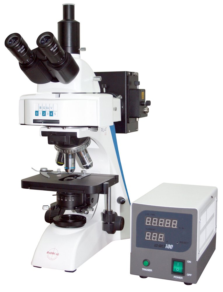 Amazon Com Radical Epi Fluorescence Trinocular Microscope With 6