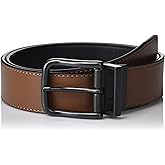 Original Penguin mens Reversible Casual Leather Belt