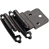 DecoBasics 3/8" Inset Cabinet Hinges Bronze