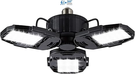 Motion Activated LED Garage Lights, 80W 
