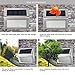 Solar Step Lights, Stair Deck Lamp, Outdoor Stainless Steel Solar Garden Lights,Weatherproof for Stairway Lighting and Wall  Lights,Solar Powered Wireless  8 Packs