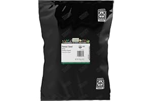 Frontier Herb Fennel Seed Organic Whole - Single Bulk Item - 1lb