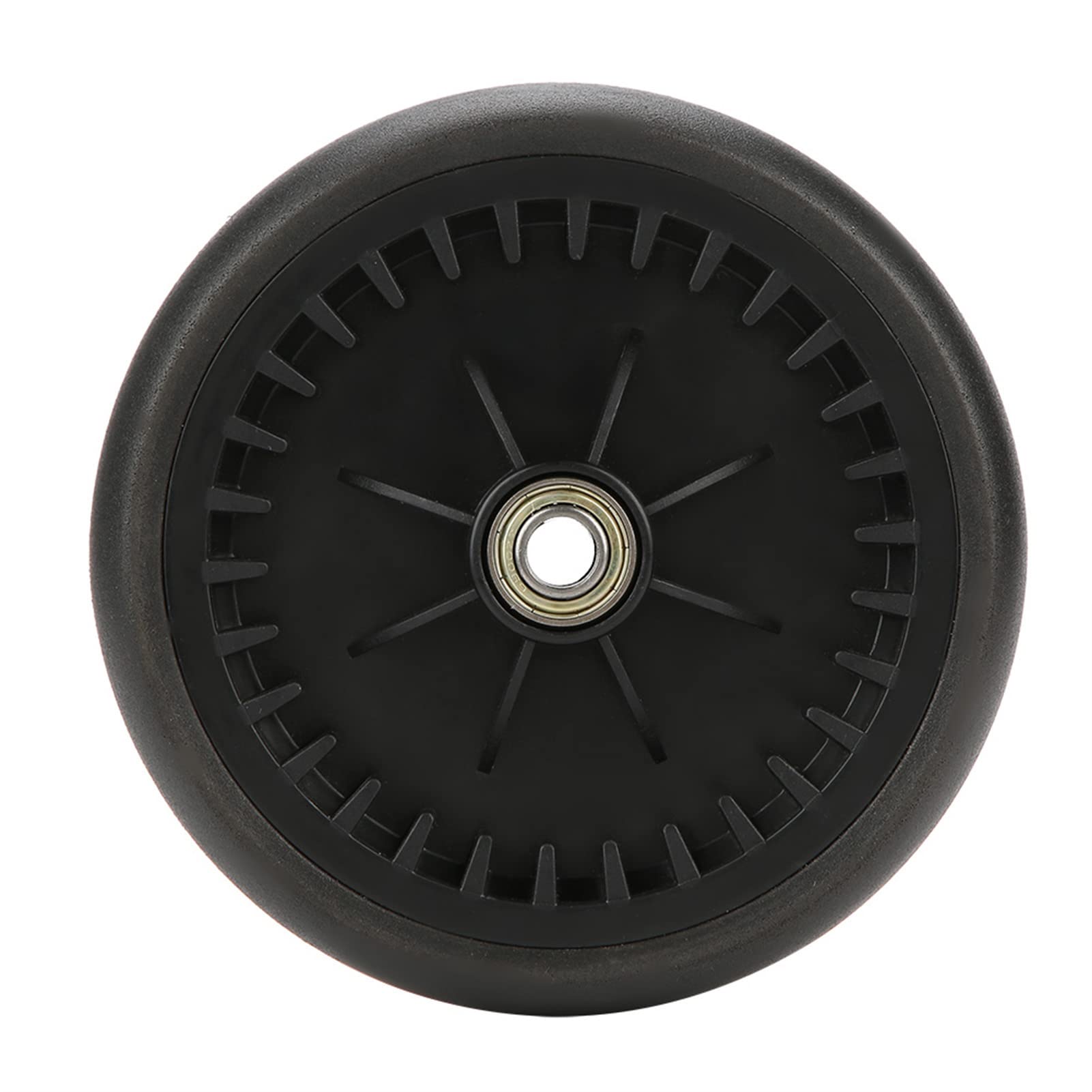 Baby Strollers Rubber Wheels, Replacement Baby Strollers Yoyo Rubber Front Back Wheels Accessories for Yoya Vovo Kids Carriage with Tools (A Pair of Rear Wheels)