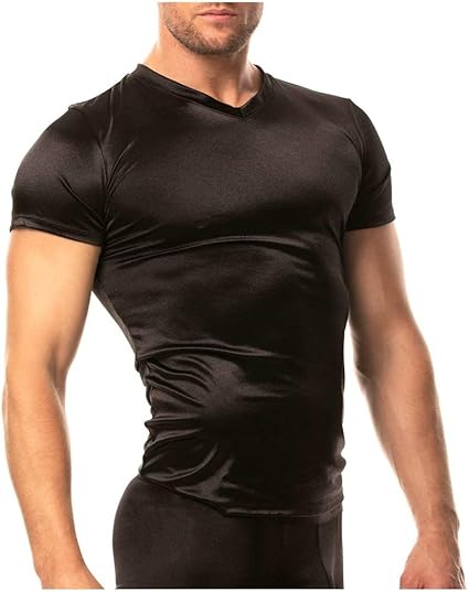 T shirt satin homme Clearance