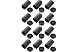 NIYANGLE Film Storage Canisters 36Pcs Plastic Roll Containers with Lids for Craft and Small Item
