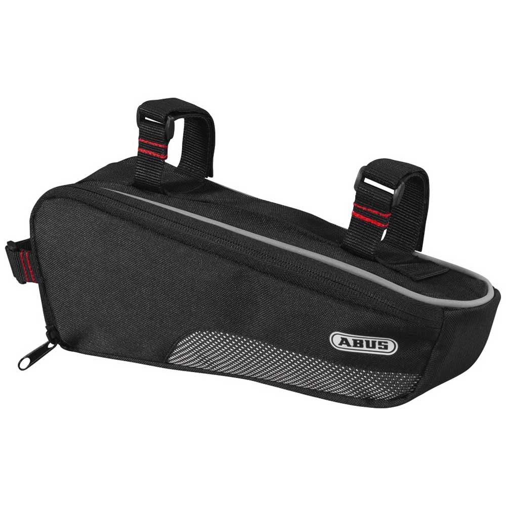 ABUS Bike Bag Basico ST 5200 - Frame bag with Velcro fastener - 255 mm x 65 mm - 1.2 litre capacity