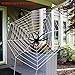 JOYIN Halloween 2 Pack 11ft Huge Spider Web for Halloween Outdoor Decoration - 1 Black and 1 White