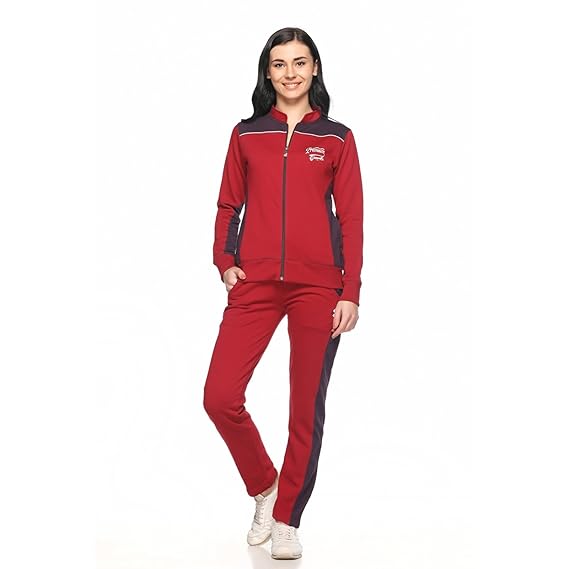 tracksuit maroon