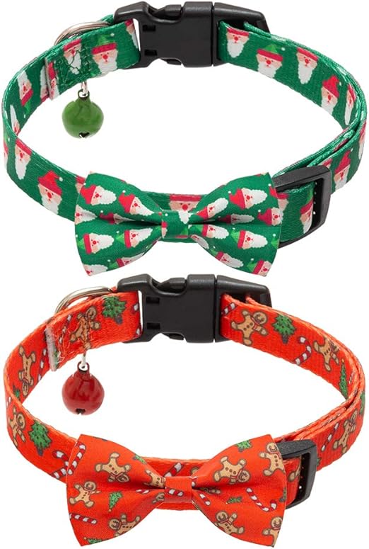 christmas dog collars amazon