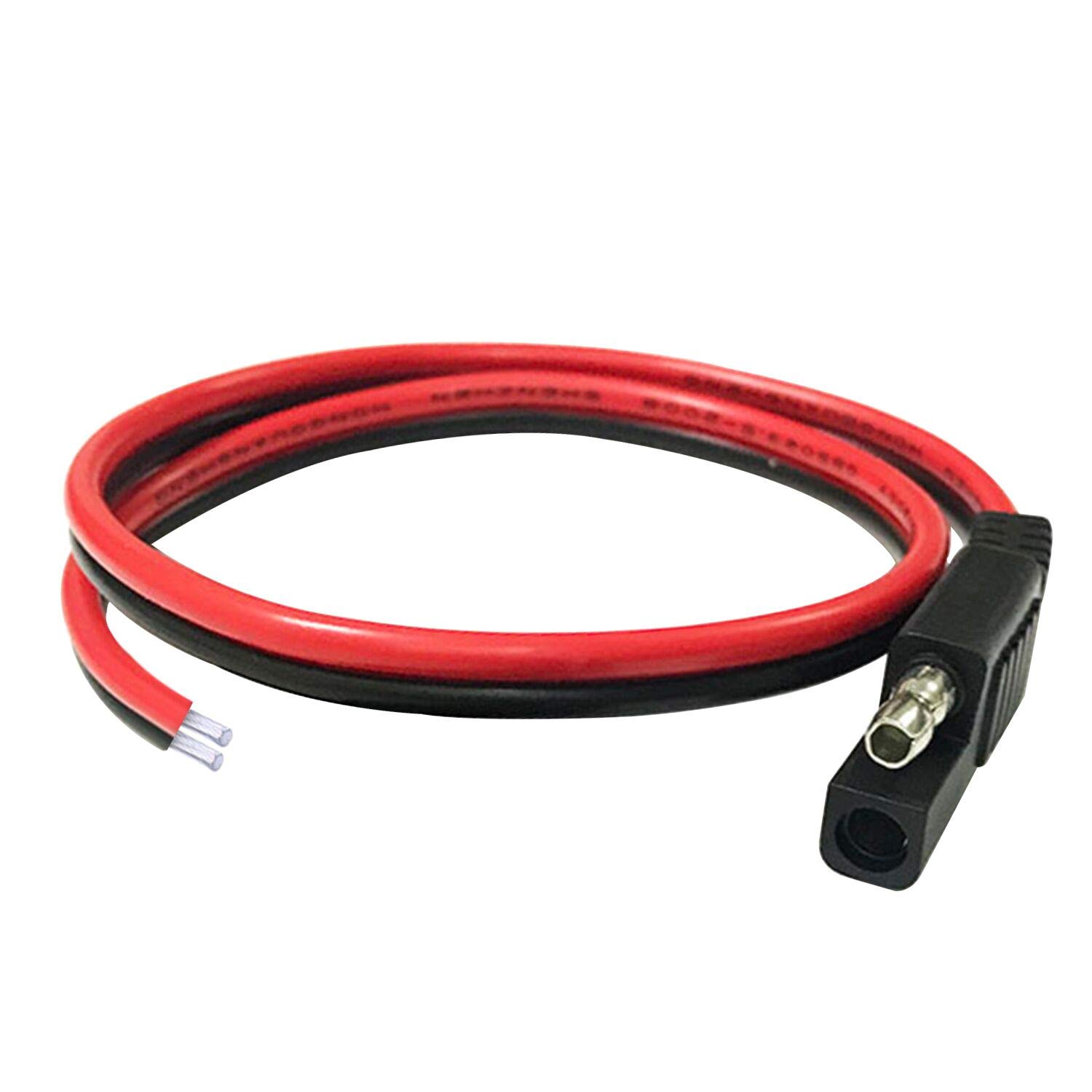 Apoi 12AWG SAE Connector Extension Cable,SAE 2 Pin Quick